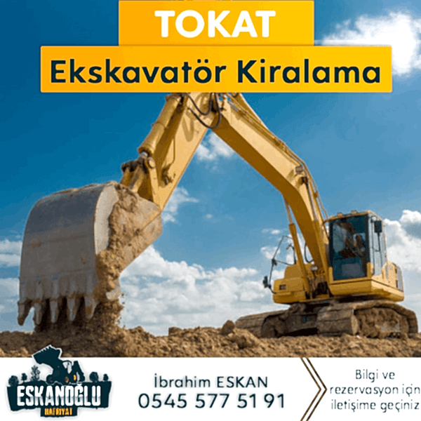 Ekskavatör Kiralama Hizmeti